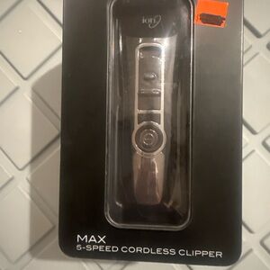 ✂️ Ion MAX 5-Speed Cordless Clipper – NEW